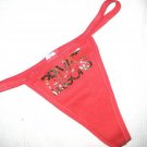 NEW VICTORIA SECRET PRIVATE LESSONS FOIL STRING THONG S