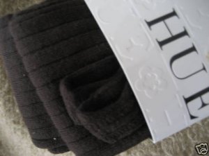 NWT NEW HUE EXPRESSO BROWN STIRRUP SWEATER TIGHTS S/M