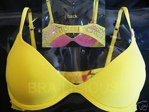NEW VICTORIA SECRET PINK lace LOWCUT SCOOPNECK BRA 34C