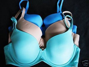 NEW BODY VICTORIA SECRET PADDED SHAPING DEMI BRA*38DD