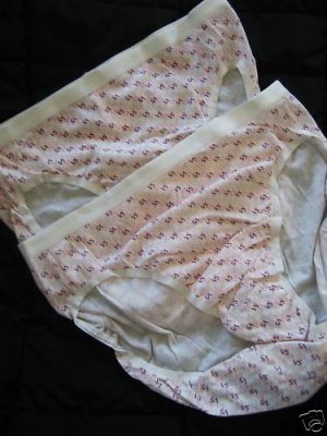 NWT NEW LOT VICTORIA SECRET COTTON HI LEG BRIEF L LARGE