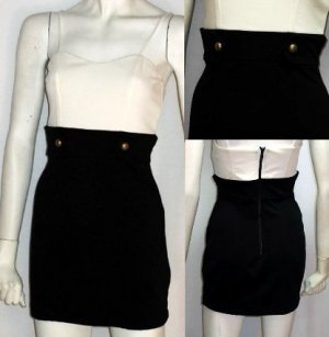 NEW FOREVER 21 RETRO GLAM ROCKABILLY HIGH WAIST DRESS