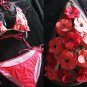 VICTORIA SECRET NAKED ILLUSION FLORAL JEWEL BKINI L