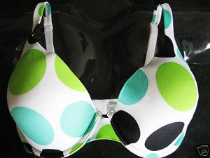 NEW VICTORIA SECRET LINED PADDED SHAPING DEMI BRA 38C