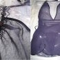 NWT VICTORIA SECRET JEWELED BABYDOLL PANTY  SILK LOT XS
