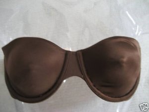 NWT VICTORIA SECRET SMOOTH   STRAPLESS DEMI NO SLIP BRA
