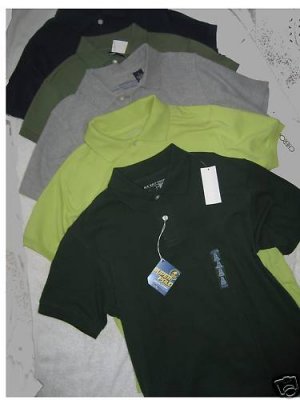 NWT  POLO DRESS CASUAL SHIRT BOY 4/5 NAVY BLUE