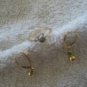 VINTAGE EMERALD&DIAMOND HEART RING DANGLE EARRINGS LOT