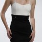 FOREVER 21 COLORBLOCK HIGH WAIST MILITARY  DRESS S M L