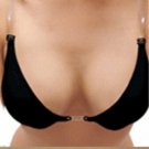 LOT 2 NEW EXTREME DEEP PLUNGE CLEAR FRONT&STRAP BRA-34A