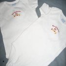 NEW LOT NEWBORN NB ROMPER THANK HEAVEN FOR LITTLE GIRL