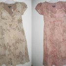 NWT SEXY CLEAVAGE PEASANT FLIRTY BABYDOLL SUNDRESS 6P