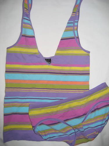 NEW  LOT BODY BY VICTORIA STRETCH CAMI PJ HIPHUGGER S
