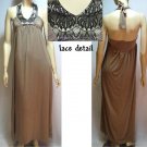 NEW Arden B. SeXy HALTER LACE MAXI LONG DRESS GOWN