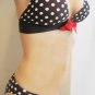 NEW ReTro POLKA DOT BIKINI SWIMSUIT&COVER UP SKIRT LOT