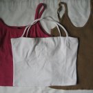 NEW VICTORIA SECRET LOT 3 CROP CAMI SWEATER BRA TOP L