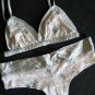 NWT VICTORIA SECRET SILK TRIM SLEEP BRA PANTY SET LOT