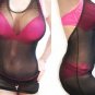 NEW SEXY SHEER FITTED HALTER MESH SWIM COVER UP DRESS