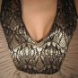 NEW Arden B. SeXy HALTER LACE V-NECK MAXI LONG DRESS GOWN SMALL MEDIUM LARGE