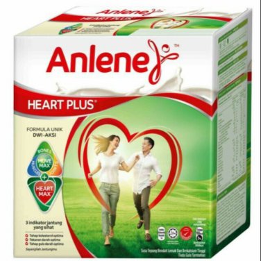 ANLENE HEART PLUS Instant Low Fat Milk Powder  Adults Healthy Heart - 360g/800g