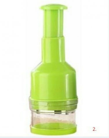 KITCHEN CHOPPER CUTTER SLICER PEELER PRESSING FOR FOOD ONION GARLIC X 2 PCS