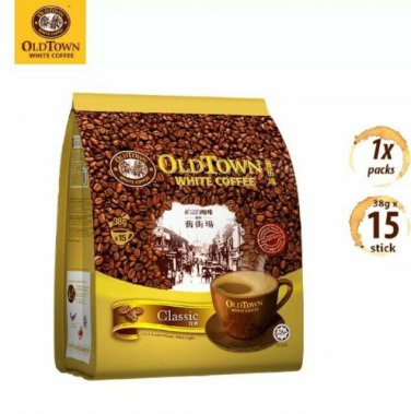 OLDTOWN White Coffee & Creamer Instant 3 in 1 Premix  Classic Taste  x  2 Packs