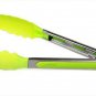 Kitchen S Steel Food Thongs Bread BBQ Grill Steak Bacon Salad Clamp X 2 Pcs