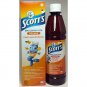 SCOTTS EMULSION COD LIVER OIL ORIGINAL/ORANGE FLAVOR FREE SHIP 2 X 400ML