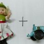 Collector toy used McDonalds Mickey Mouse + Doll Happy Meal for kids play