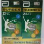2 X 60s SURBEX ZINC , ANTI-STRESS, HIGH STRENGTH VITAMIN B WITH ZINC  BOTTLES