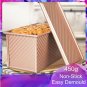 Bread Loaf Pan New with Lid Non-stick Bread Tool Bake Mold Bakeware x 2 pcs