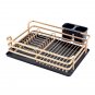 Aluminium Alloy Dish Kitchen Sink Storage Rack Holder Organizer Free Shipping