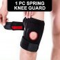 2 pieces Metal Spring Fitness Knee Pads Guard For Sports Knee Support Gear