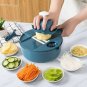 12-in-1 Multifunction Vegetable Potato Shredder Peeler Cutter Kitchen Tool X 2