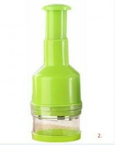 Kitchen Chopper Cutter Slicer Peeler Pressing For Food Onion Garlic X 2 Pieces
