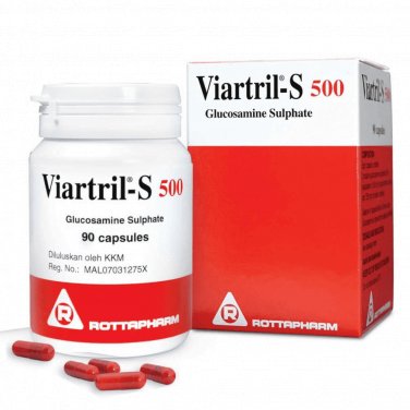 VIARTRILL-S GLUCOSAMINE Knee And Joint Osteoarthritis Supplement  500G X 180 pcs