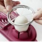 2 in1 Cutter Multifunction Kitchen Egg Slicer Tools Stainless Steel x 2 pieces
