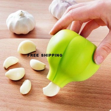 Kitchen Garlic Peeler Silicone Cooking Tool For Handy Everyday Use X 2 pieces