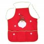 2 Pieces Christmas Holiday New Cooking Dinner Party Kitchen Santa Claus Apron