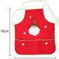 2 Pieces Christmas Holiday New Cooking Dinner Party Kitchen Santa Claus Apron
