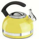 KITCHENAID Whistling Stovetop Tea Kettle 2-Quart KTEN20CB C Handle Grip Comfort
