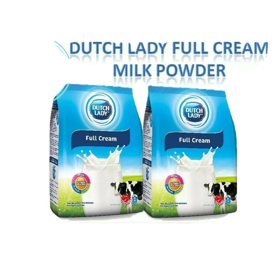 Dutch Lady Full Cream Milk Powder Pack 0f 2 X 900gm