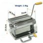 Shule PASTA & ROLLER NOODLE MAKER High Quality Manual S/ Steel Free Shipping