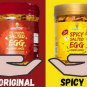Spicy Salted Egg Cornflakes 6PCS X 220G and free Choki Choki Chocolate Stick Set