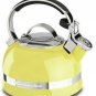 KitchenAid 2-Quart Whistling Stovetop Tea Kettle Porcelain Enamel Full Handle