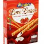 10 X 50G Julie's Love Letters Chocolate/Strawberry Wafer Sticks Biscuits Snacks