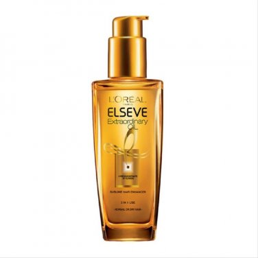 LOREAL PARIS ELSEVE EXTRAORDINARY Oil Treatment  for Damaged Hair 2PCS x 100 ML