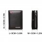 Men's Short Leather Zipper Wallet Multi-card Holder Pack of 2 CHRISTMAS OR GIFT