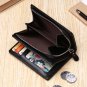Men's Short Leather Zipper Wallet Multi-card Holder Pack of 2 CHRISTMAS OR GIFT