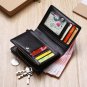 Men's Short Leather Zipper Wallet Multi-card Holder Pack of 2 CHRISTMAS OR GIFT